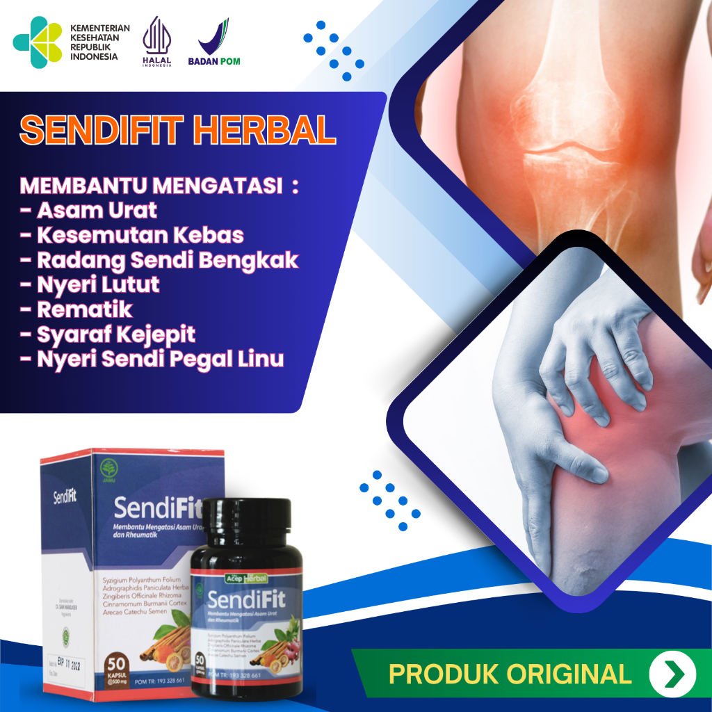 Obat Nyeri Sendi  Radang Sendi Sendi Bengkak Sendi Kaku Sendifit Original