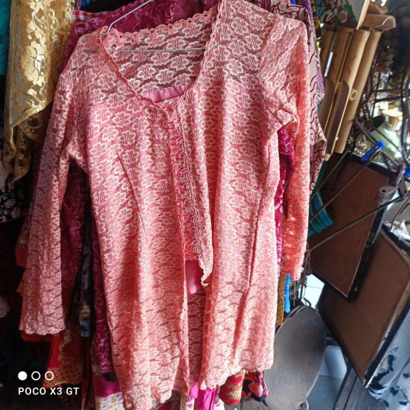 kebaya jadul tempo dulu pl no deffect bk megantara sengkelat lar manga