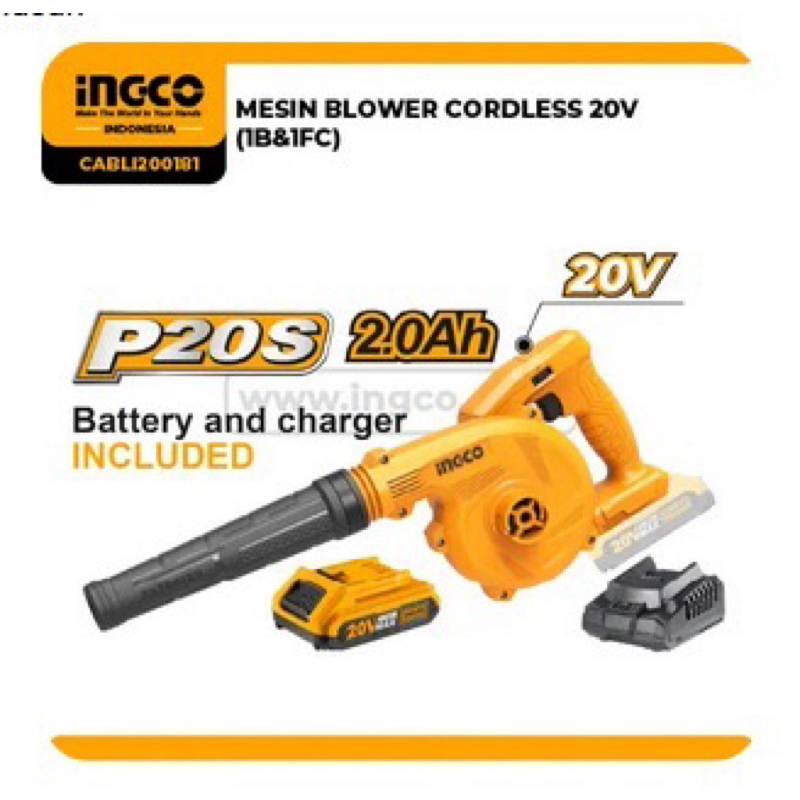 Blower Cordless 20V