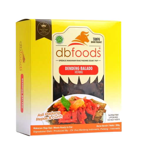 

DENDENG Balado Kering DBFOODS 500 gr