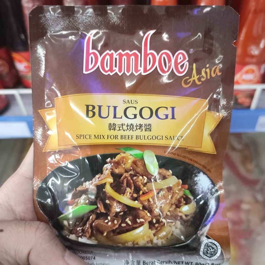 

BAMBOE SAUS BULGOGI 80gr