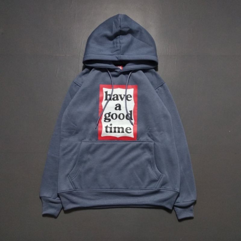 HOODIE HAVE A GOOD TIME BIRU