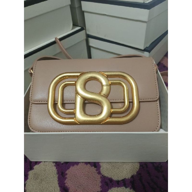 preloved Briana bag buttonscarves