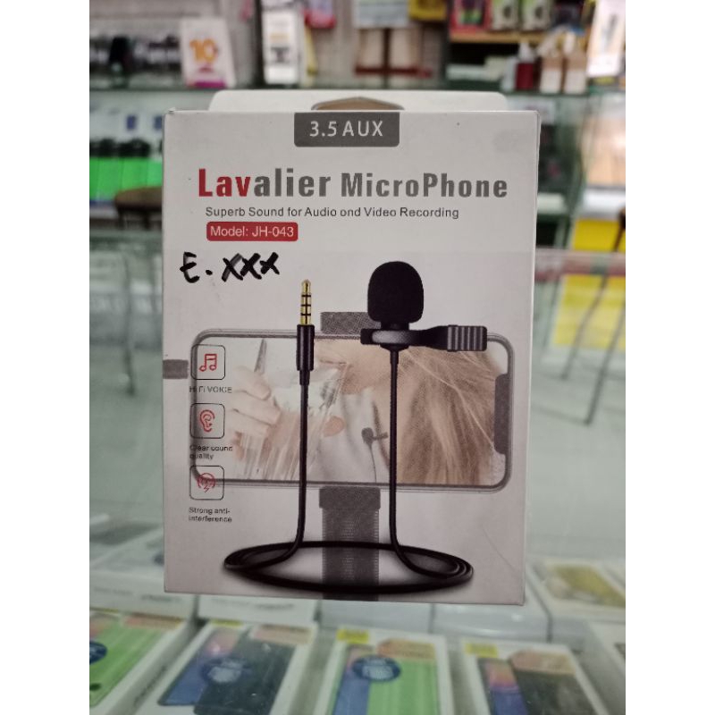 lavalier microphone aux jh043