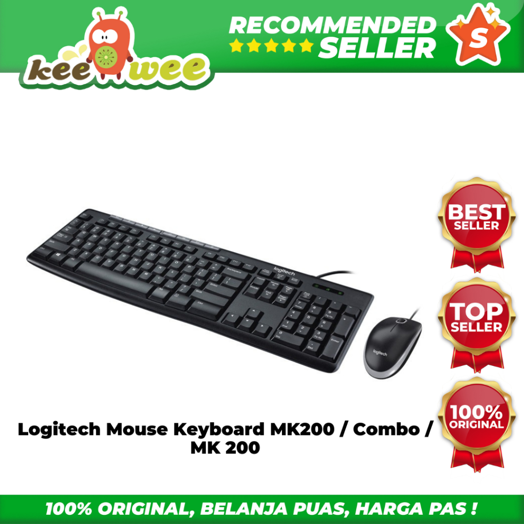 Logitech Mouse Keyboard MK200 / Combo / MK 200