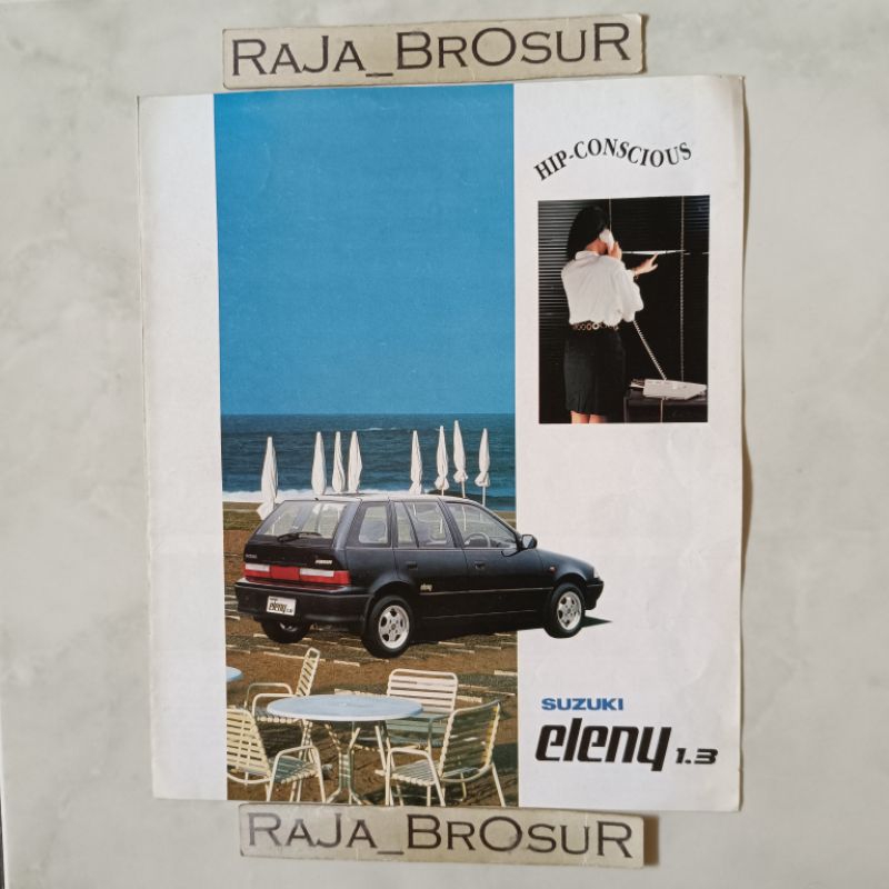 Poster brosur katalog leaflet jadul lawas Suzuki Forsa Eleny 1.3