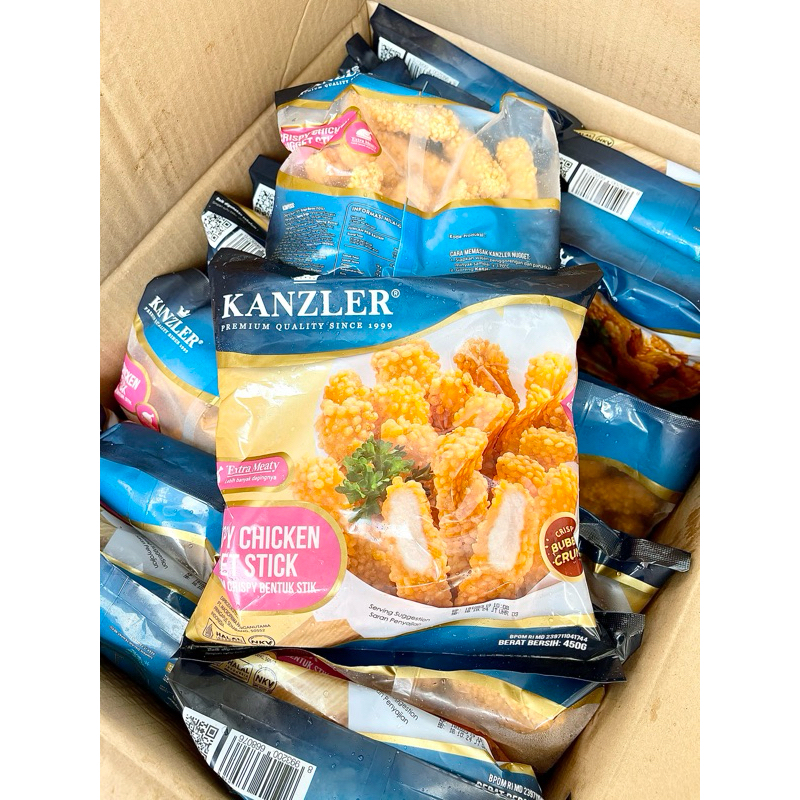 

KANZLER CRISPY CHICKEN NUGGET STIK 450gr