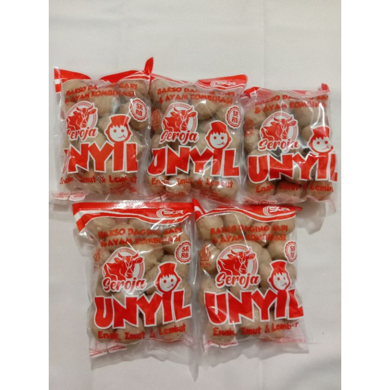 

BAKSO SEROJA UNYIL 5 PAKET bakso sapi kombinasi ayam