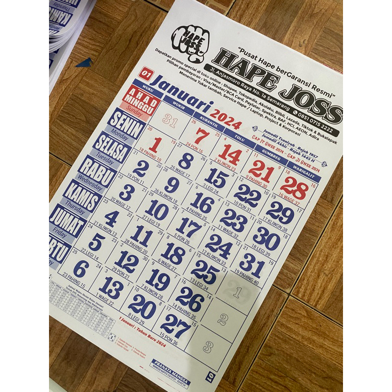 

CETAK KALENDER 2024 FREE SABLON