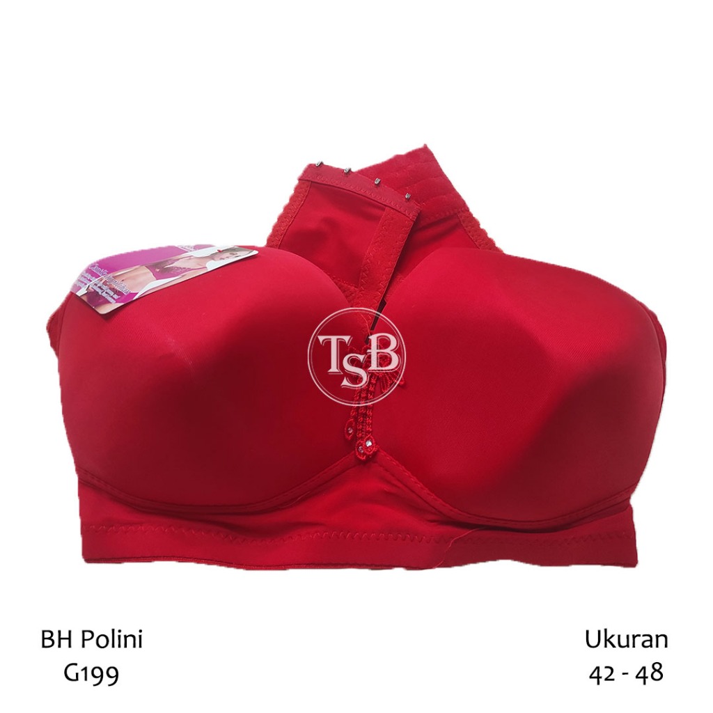 BH Wanita Polini G199 BRA Big Size Cup C Kait 4 BRA Wanita BH Wanita BH Polini Cup Besar