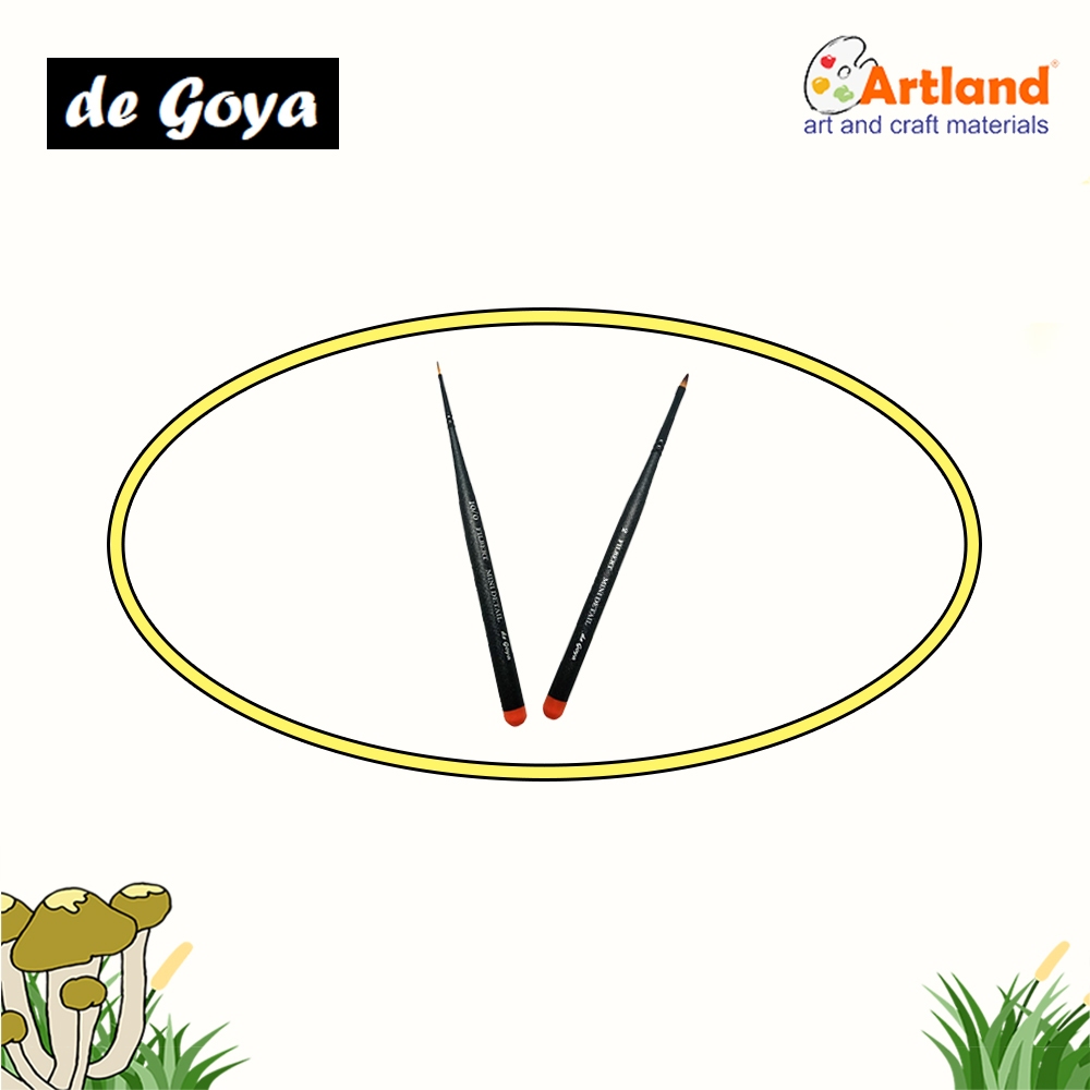 

Kuas DeGoya Mini Detail - Filbert