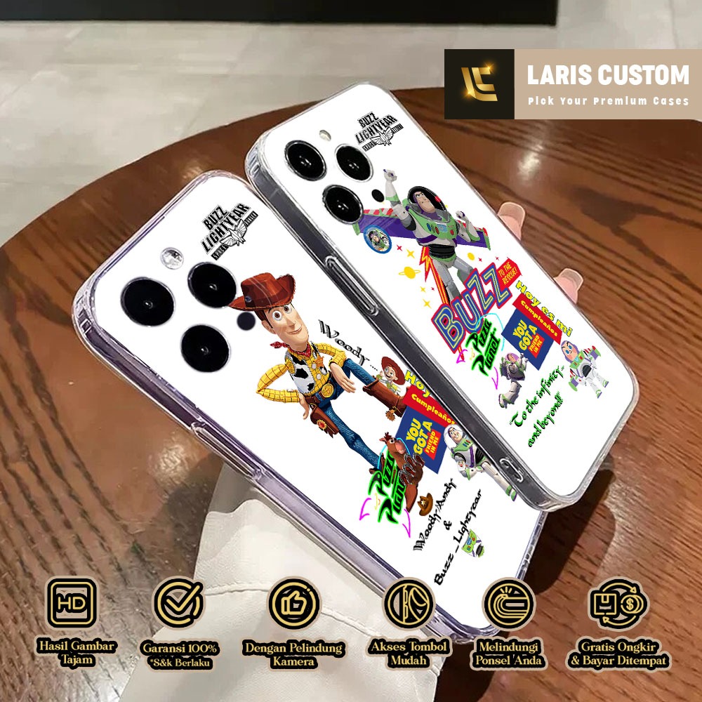 Case Samsung A31 A12 M12 A11 M11 A20 A30 A10 A10S J2 PRIME A13 5G A20S Laris Custom [ TOY STORY ] Ca