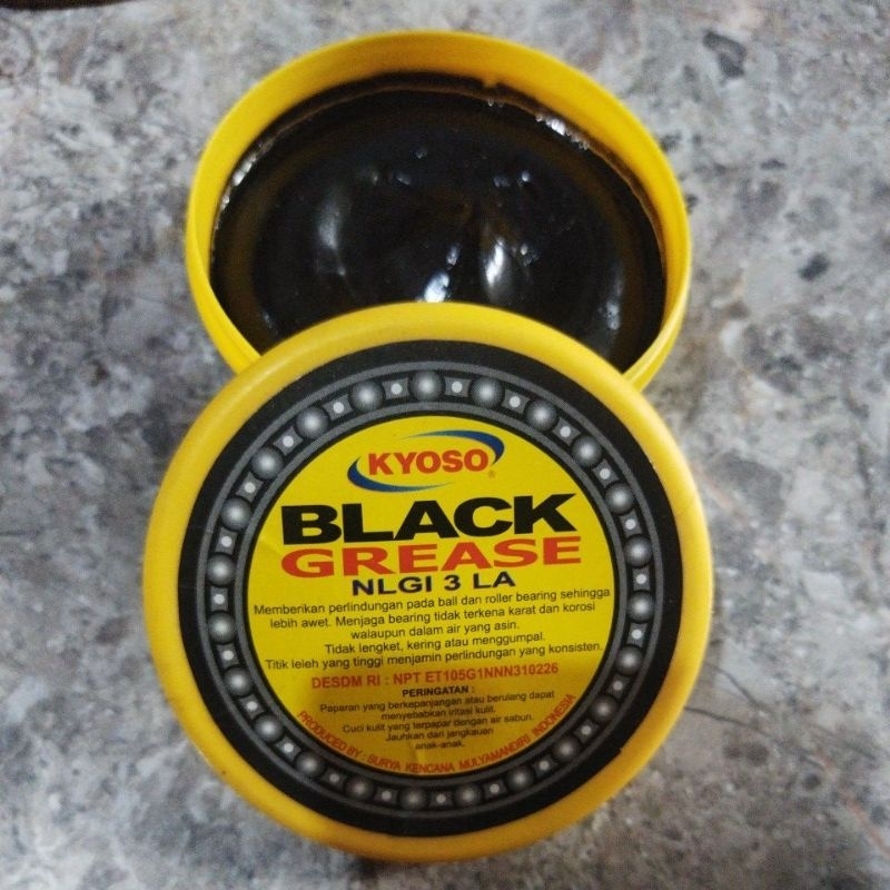 Stemvet grease bearing