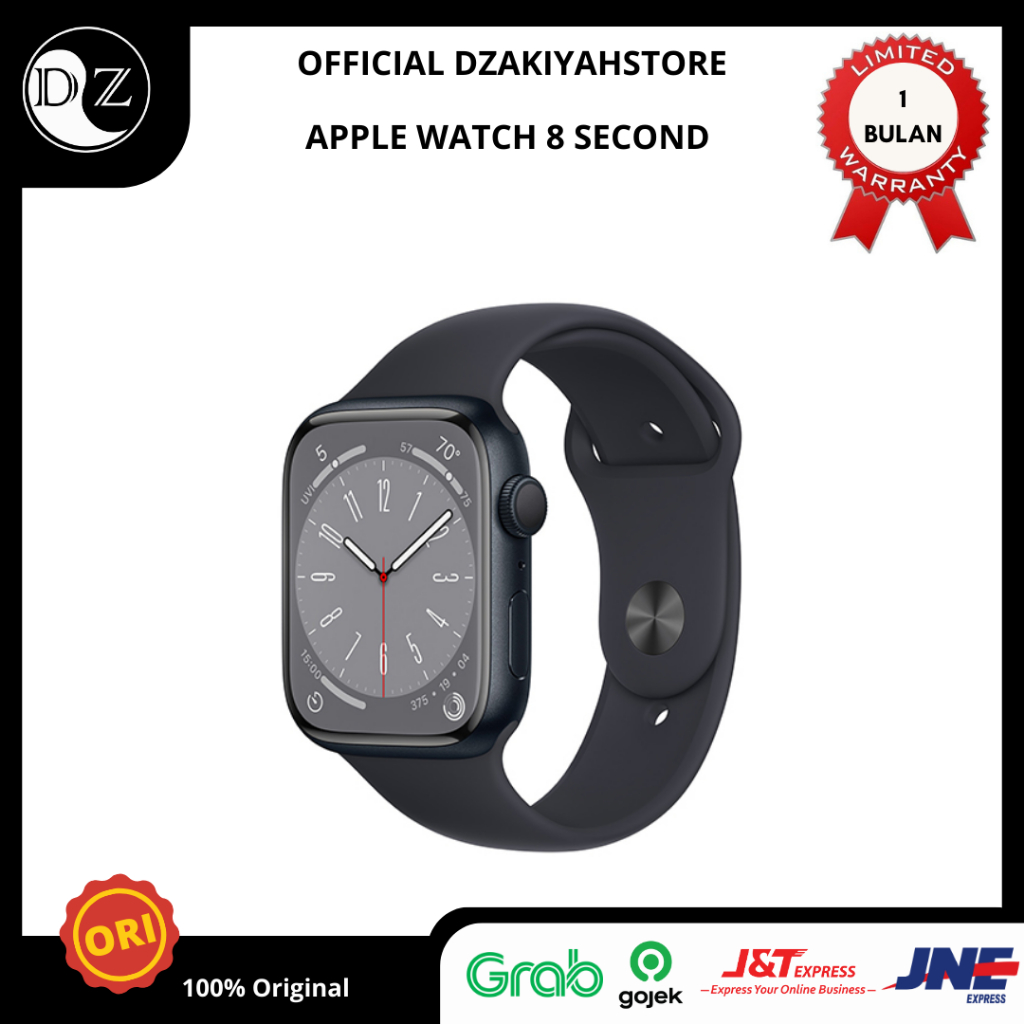 APPLE WATCH SERIES 8 SECOND BERGARANSI