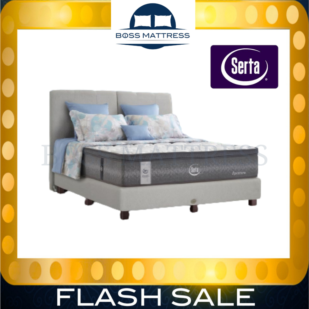 SERTA SpringBed ALL NEW iPOSTURE ( Hanya KASUR / Full SET ) 160 180 200 100 120
