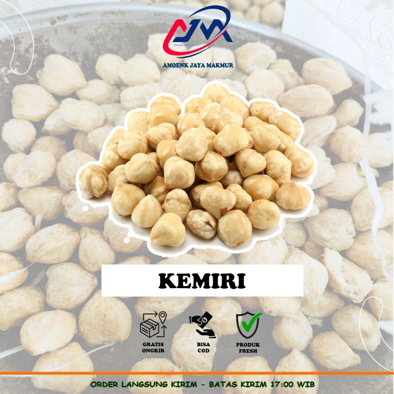 

Kemiri Super Fresh 1kg | Amoenk Jaya Makmur