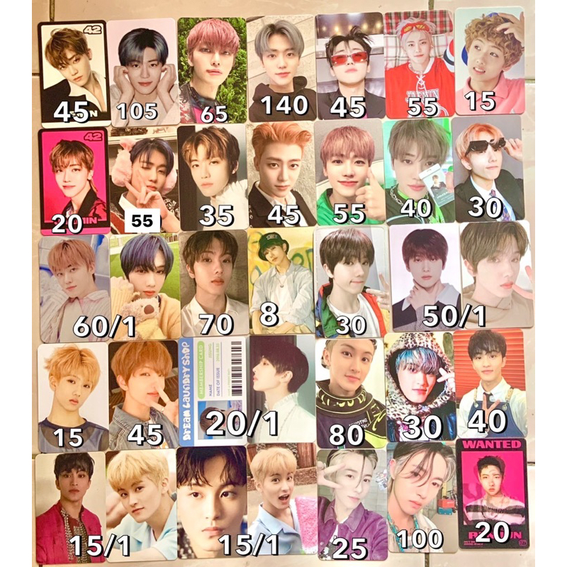 

[Ready Stock] PC Official NCT Dream Jeno, Renjun, Chenle, Jaemin, Jisung, Haechan dan Mark