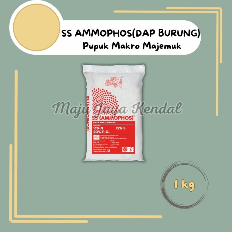 PUPUK MEROKE SS AMMOPHOS - 1 KG (Repack)