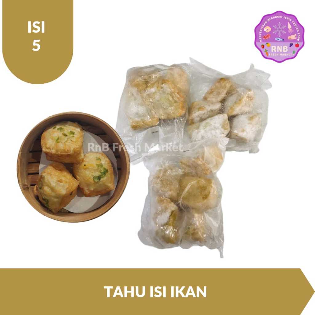 

Tahu Isi Ikan Isi 5 Pcs