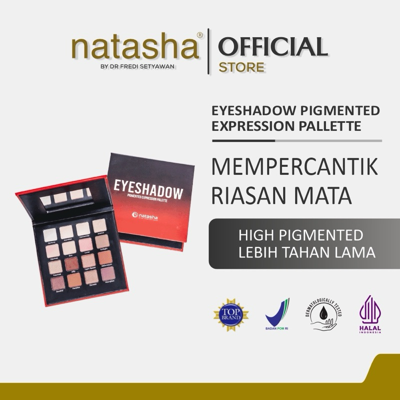 Natasha Eyeshadow Pigmented Expression Palette Natasha Skin Care