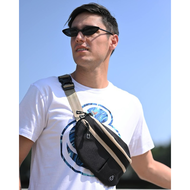 Tas Pinggang JUICE EMATIC TWIN Planet Surf waistbag Original