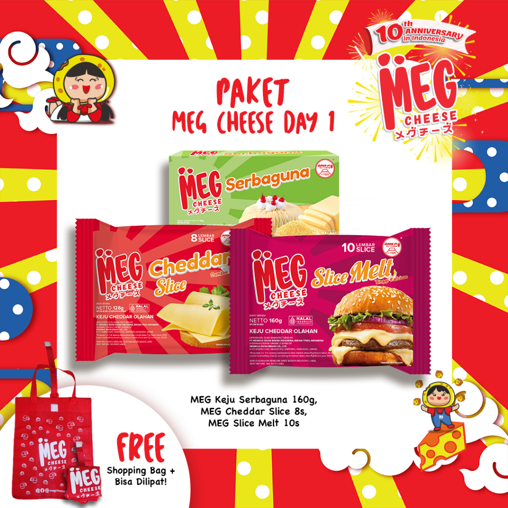 

Paket MEG Cheese Day 1