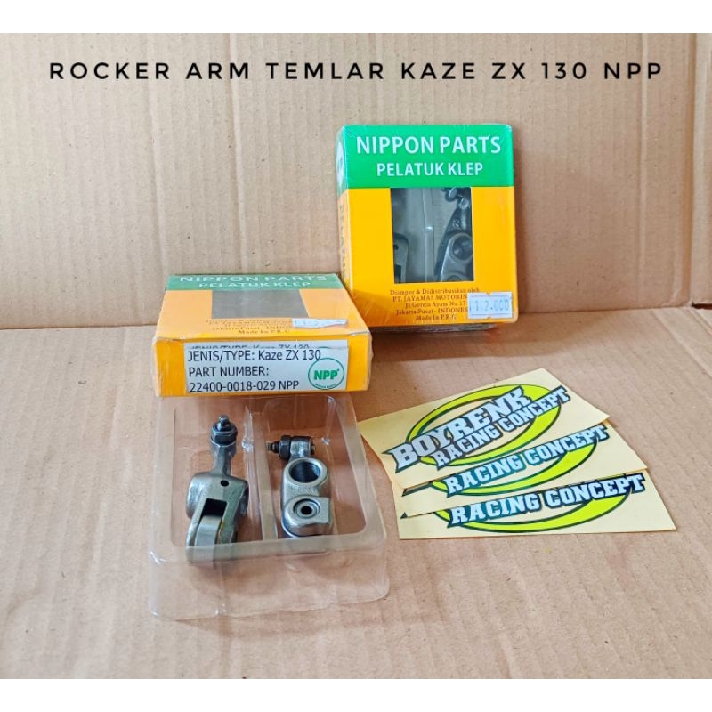 PELATUK KLEP TEMPLAR ROCKER ARM KAWASAKI KAZE ZX 130 NPP-BOYRENK
