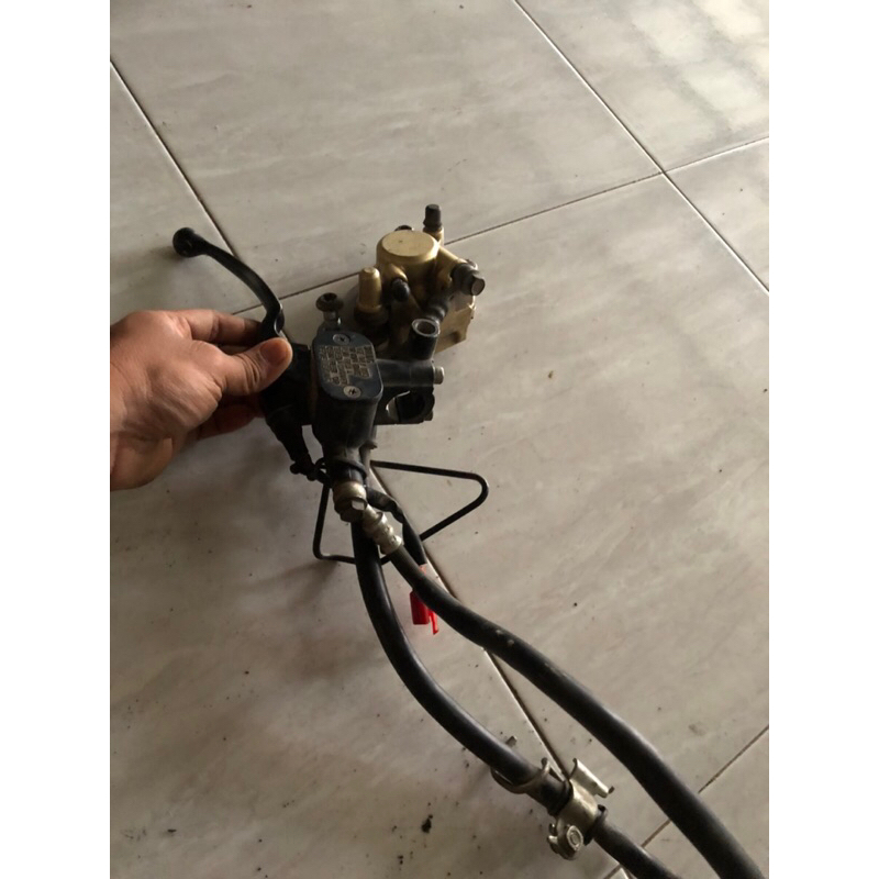 kaliper pala kepala babi cakram depan set master rem ori yamaha jupiter mx 135 new jupiter z1 z 1