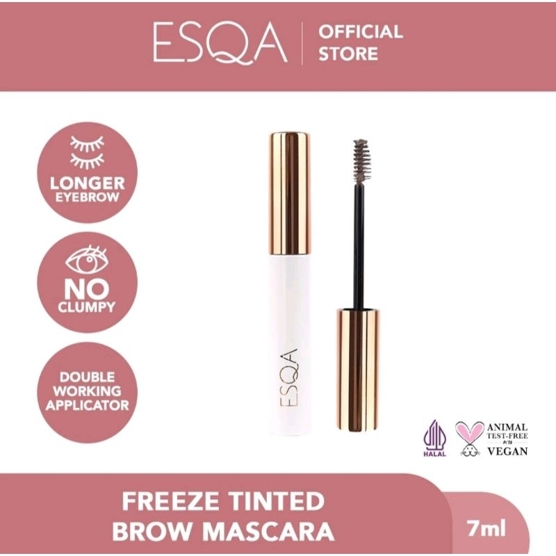 ESQA Freeze Tinted Brow Mascara [ASH BROWN]