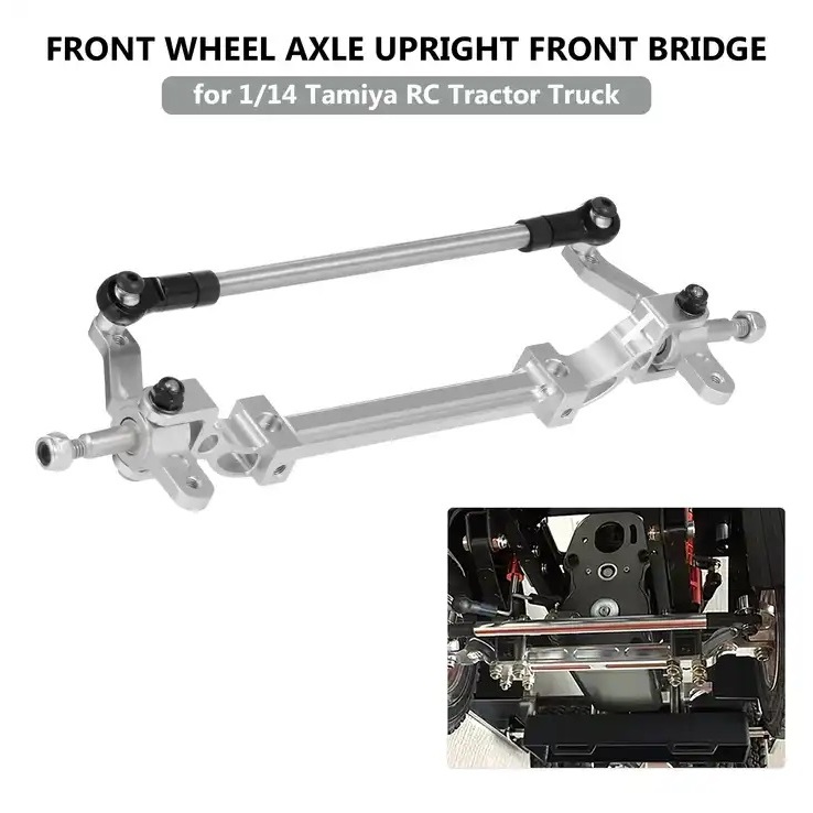 Axle Depan RC Truck Tamiya Skala 1/14 As Pikul Depan Scania Hino