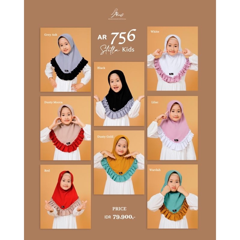 AR 756 kids Arrafi hijab arrafi kids