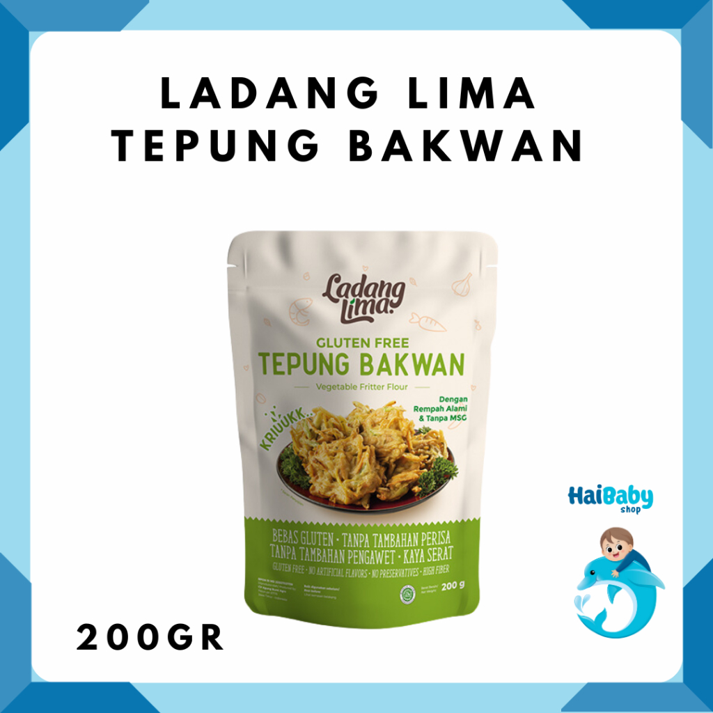 

Tepung Bakwan 200g - Gluten Free Ladang Lima