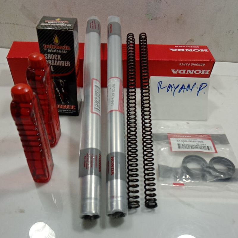 sok depan supra fit supra fit new supra lama per+oli+sok+sil