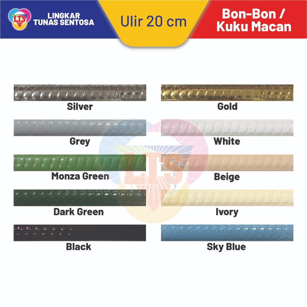 Bon-Bon / Kuku Macan Keramik - Ulir 20 cm