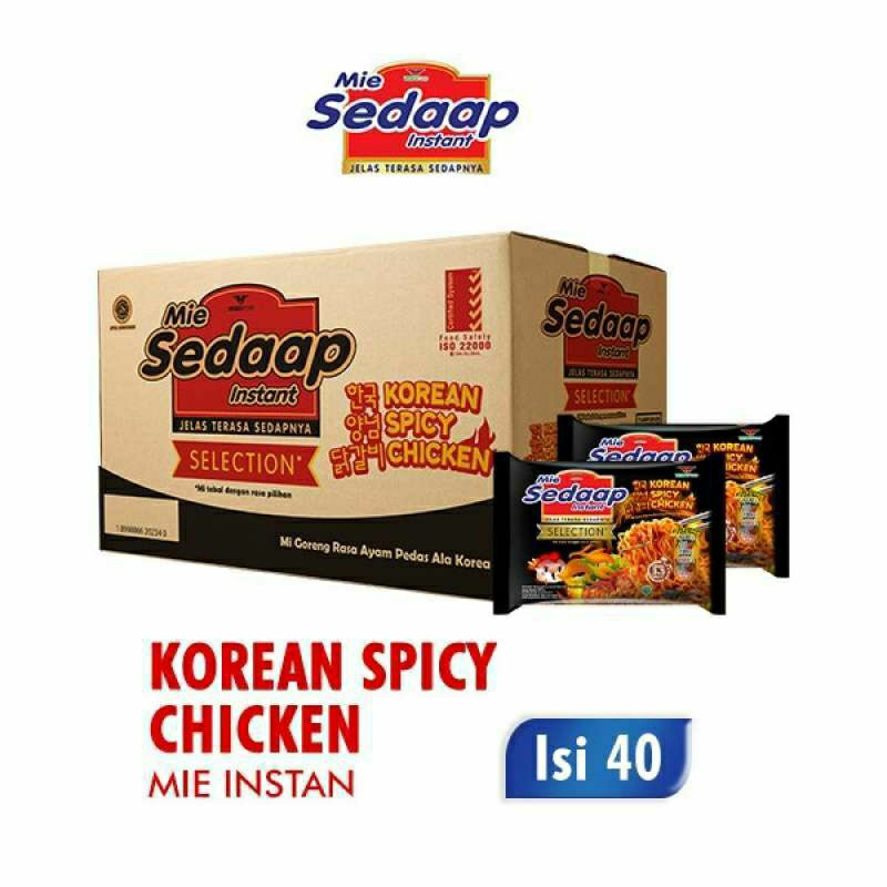 

Sedaap Korean Spicy Chicken Mie Instan [87 g/ 40 pcs/ Karton]