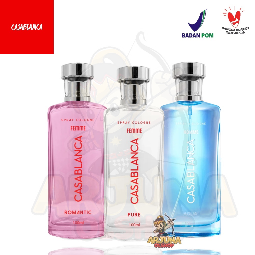 Casablanca Parfum Spray Botol Kaca 100ML