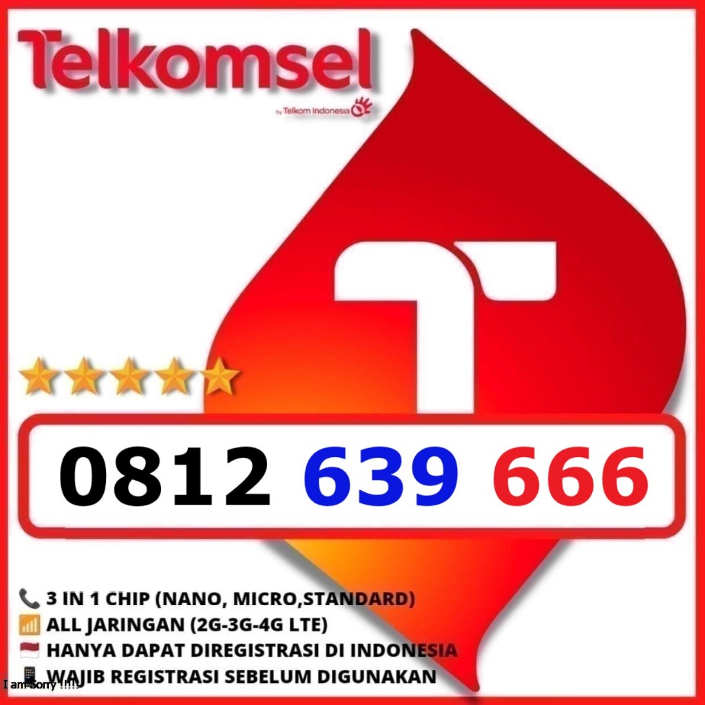 NOMOR CANTIK TELKOMSEL 10 DIGIT PRABAYAR TRIPLE 666