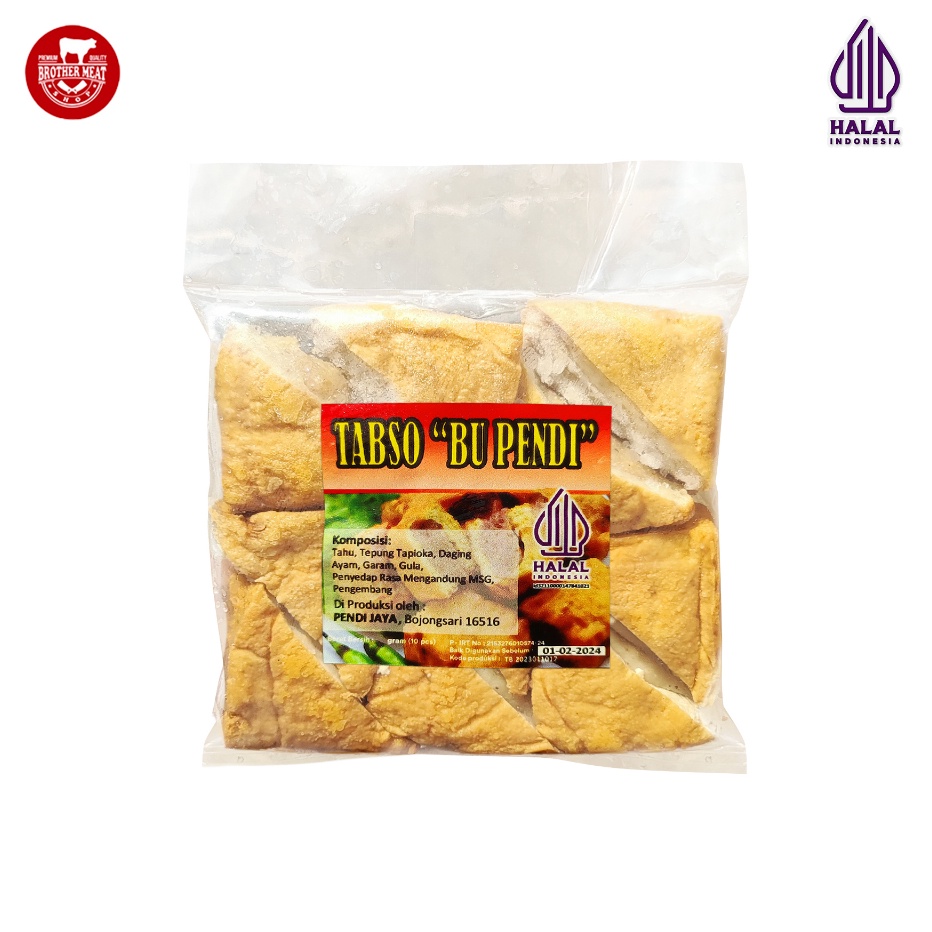 

PJTW6803 (COD )NEW_PRODUCT Tahu Bakso Original Bu Pendi 300gr, Tabso Halal Khas Semarang