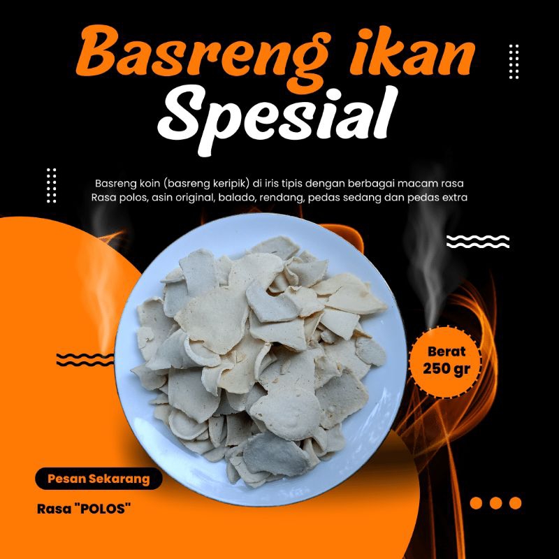 

250 gr - Basreng keripik polos || Basreng viral by Kiki jaya snack