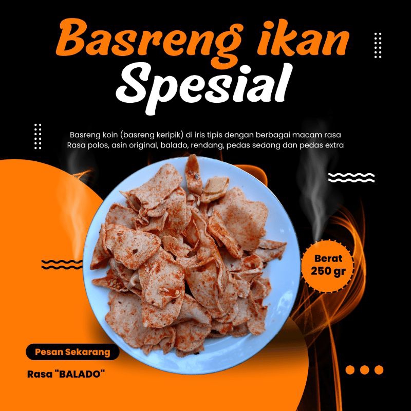 

250 gr - Basreng keripik balado || Basreng viral by Kiki jaya snack