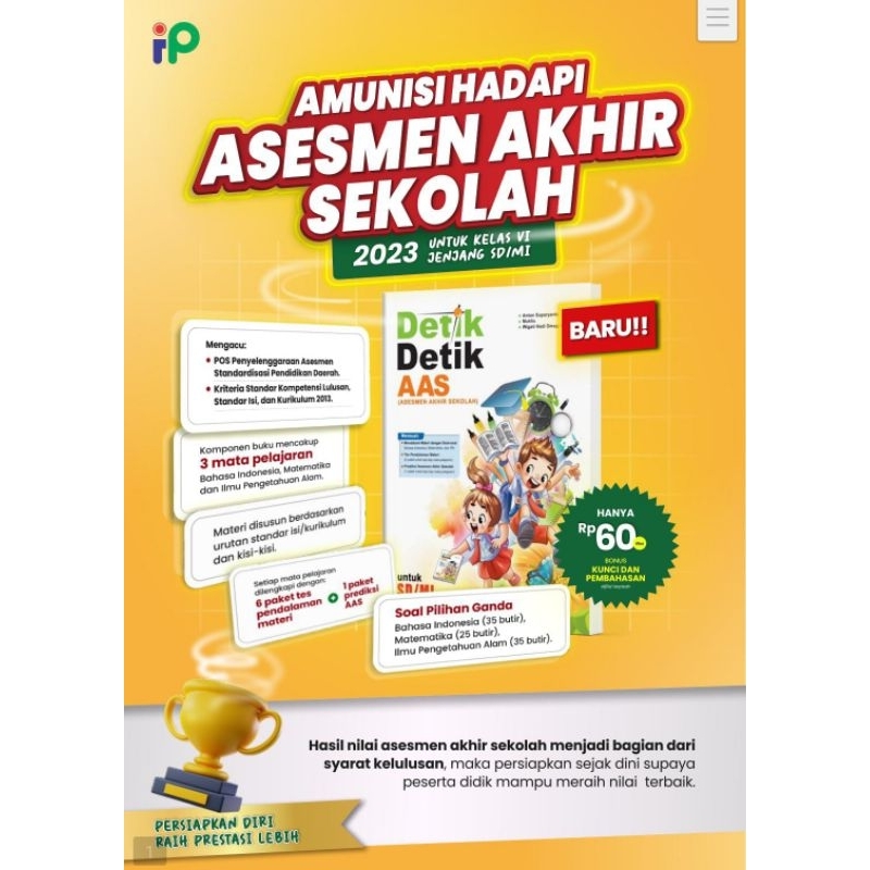 DETIK DETIK ASESMEN AKHIR SEKOLAH KELAS 6