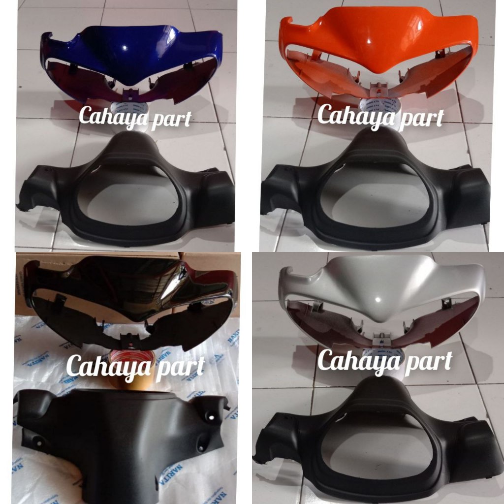 Set batok kepala Yamaha jupiter z old lama, ready all warna biru silver orange hitam
