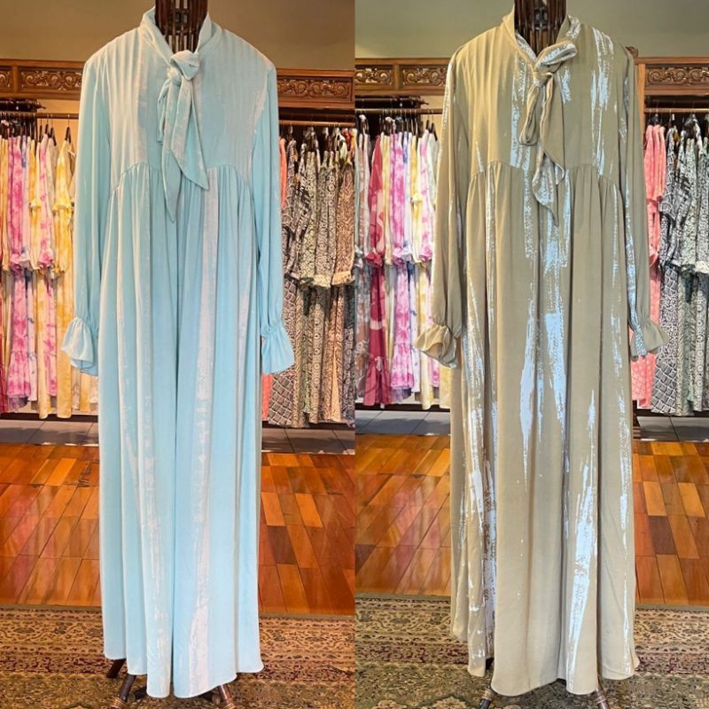 Milea Dress by Dian Pelangi LIMITED EDITION Busana Muslim Baju Maxi Gamis Abaya Kaftan Gaun Outfit B