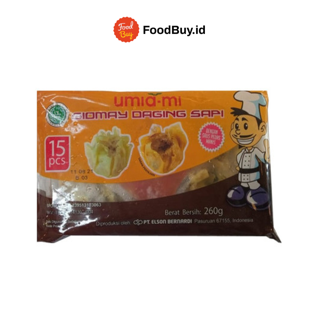 

Umiami Siomay Daging Sapi isi 15 pcs 260 gr