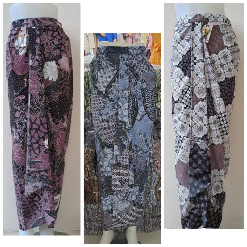 Rok lilit jadi//rok instan//rok lilit langsung pakai