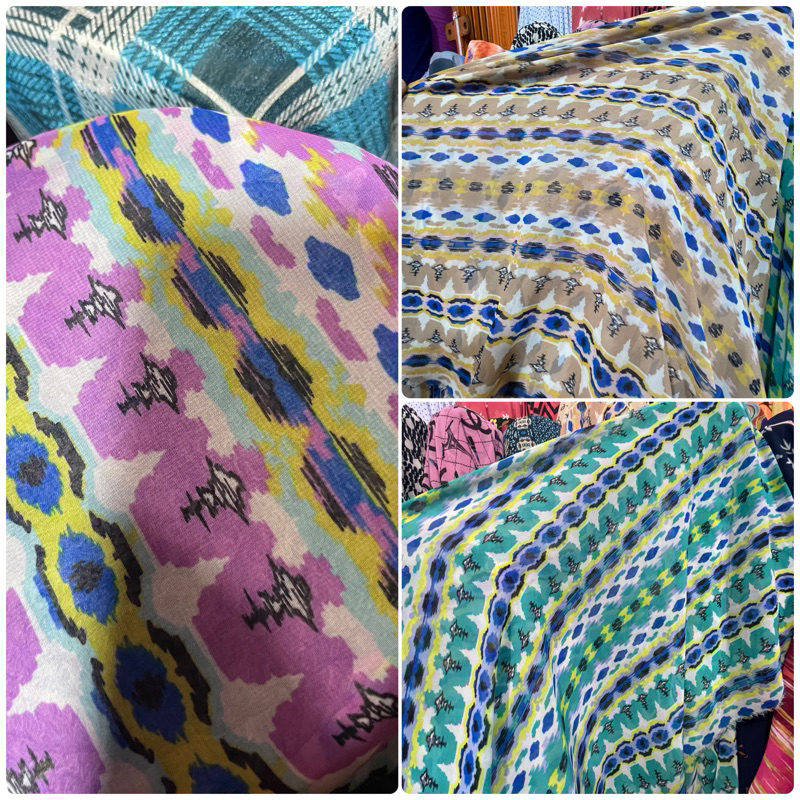 kain ceruty baby doll - Tunik - Blouse - Gamis - Outer - Dress - Hijab dll