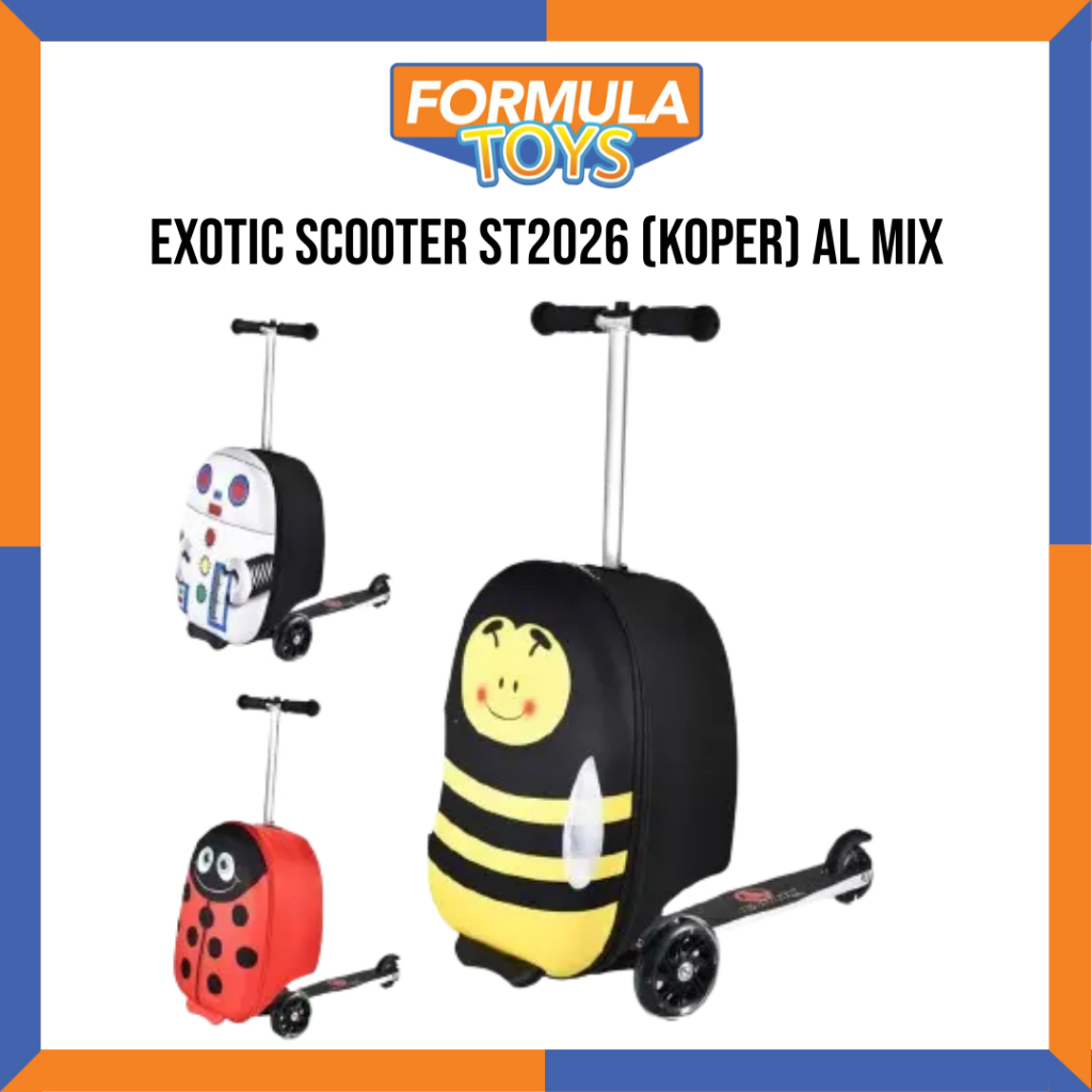 SKUTER ANAK EXOTIC SCOOTER ST2026 (KOPER) AL MIX