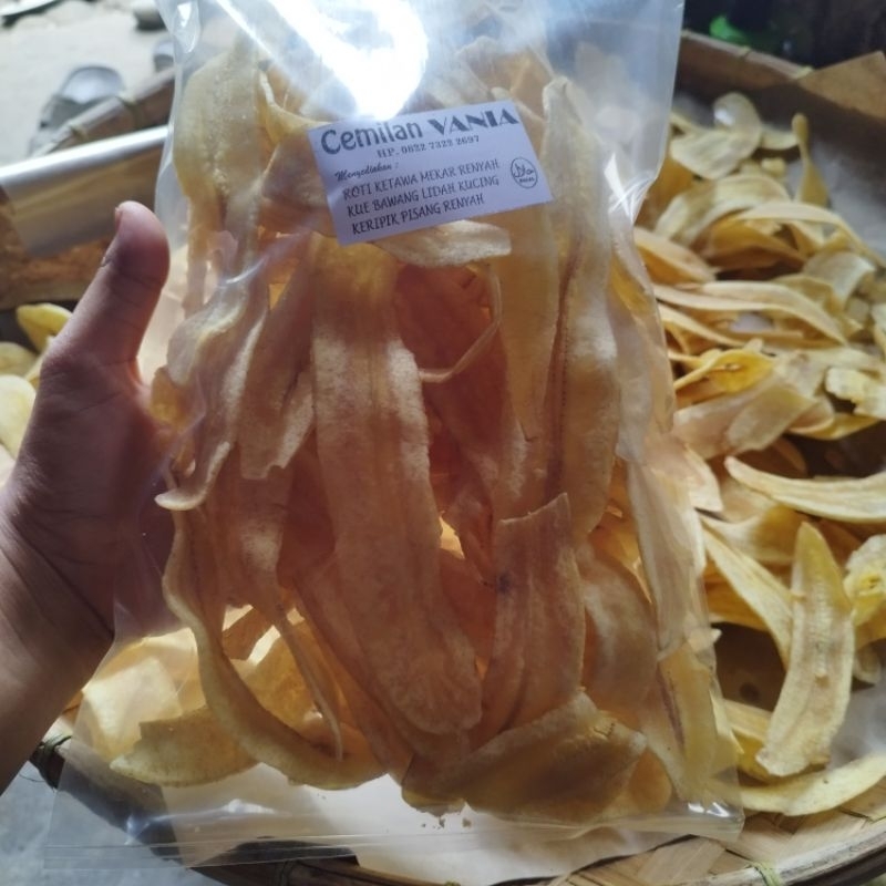 

Keripik pisang renyah dan enak rekomndasi