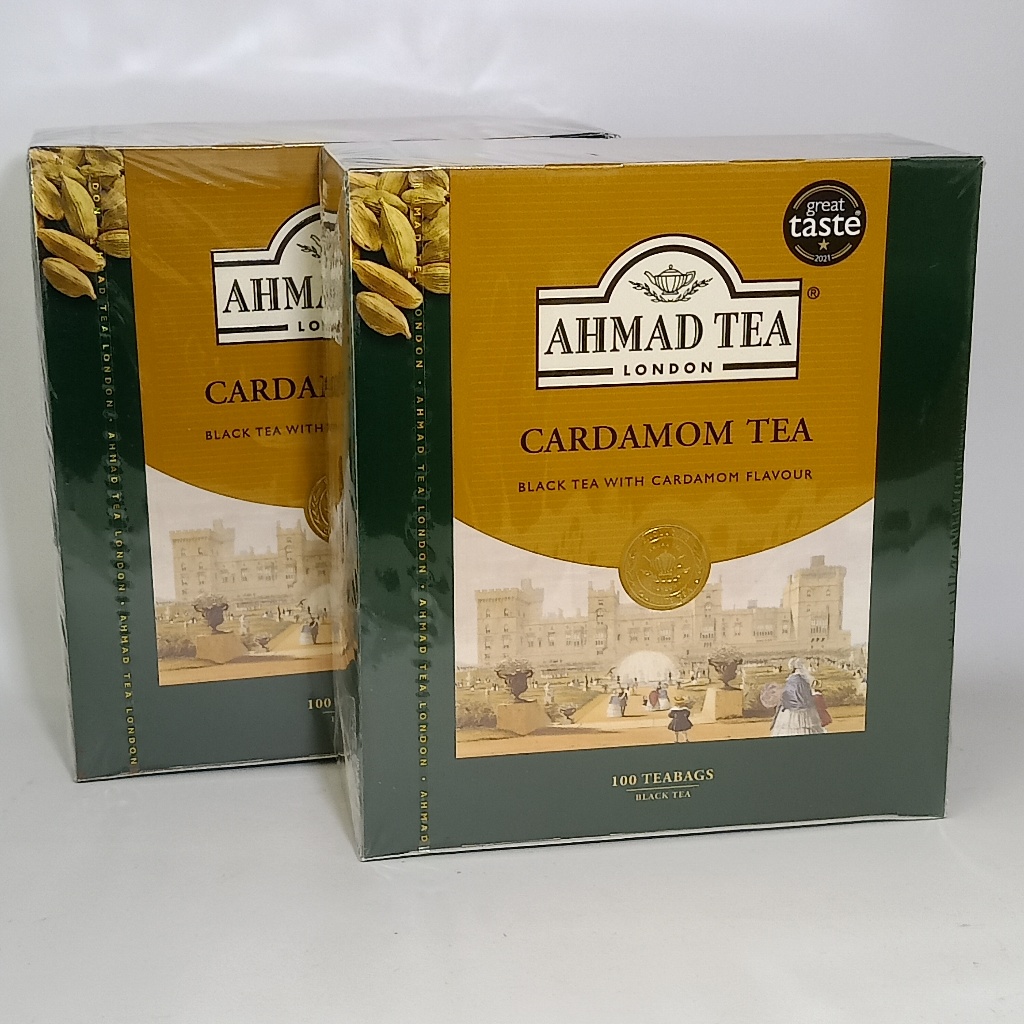 

AHMAD TEA LONDON CARDAMOM isi 100| AHMAD Teh Kapulaga ORIGINAL SAUDI