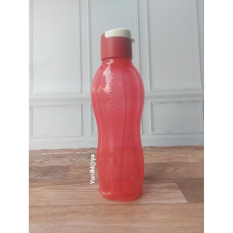 Tupperware eco botol flip 750 ml MERAH
